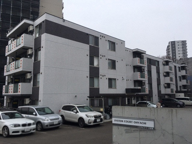 建物外観　☆物件名【システムコート大谷地】とお伝えください！