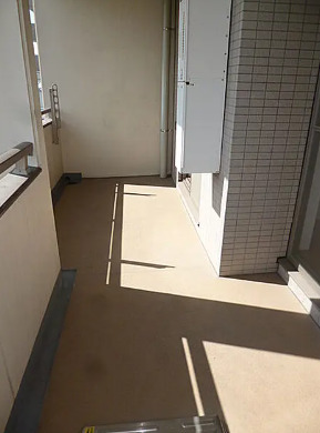 バルコニー　同タイプ部屋　参考写真です