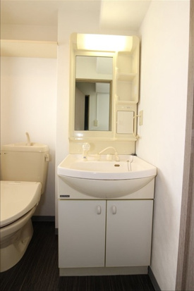 洗面設備　※写真は別号室のものですので現状優先とさせていただきます