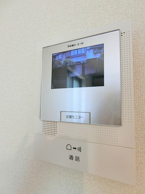 セキュリティ　来訪者が確認できて安心のTVモニターホン♪