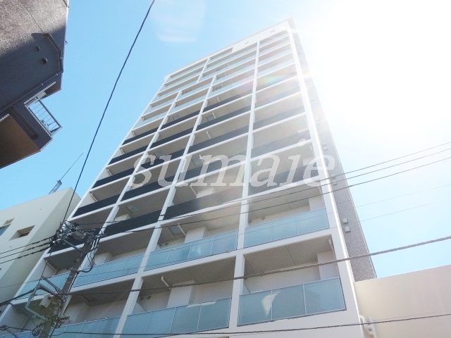 建物外観　14階建ての綺麗な物件です♪