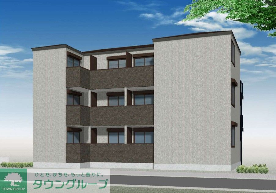 建物外観　※パース