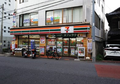 コンビニ　セブンイレブン 中野江古田店（コンビニ）まで496m