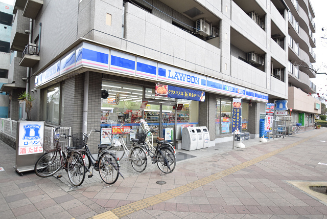 コンビニ　ローソンストア100　摂津昭和園店（コンビニ）まで183m