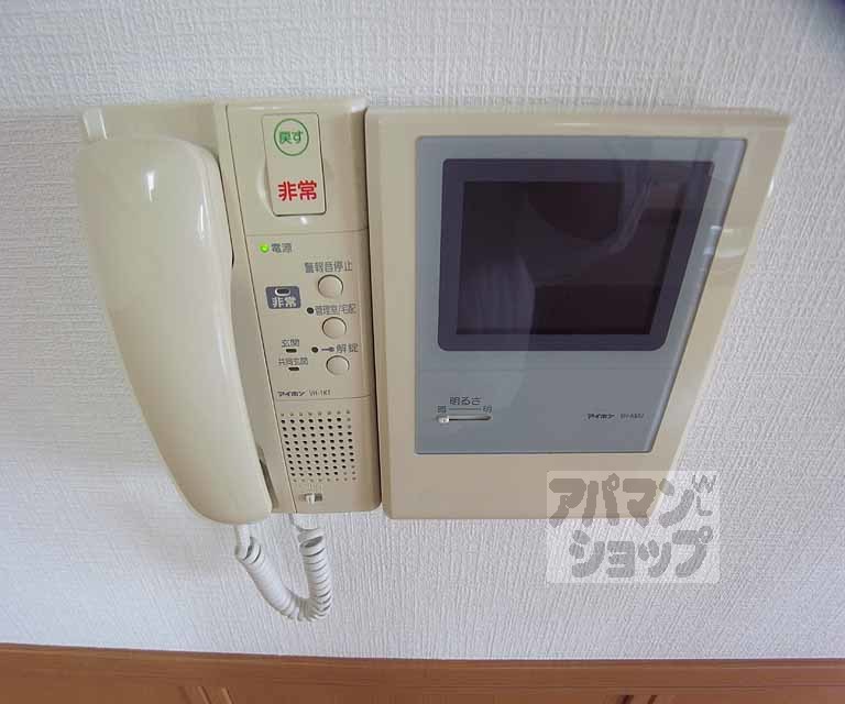 セキュリティ　誰が来たか一目瞭然！
