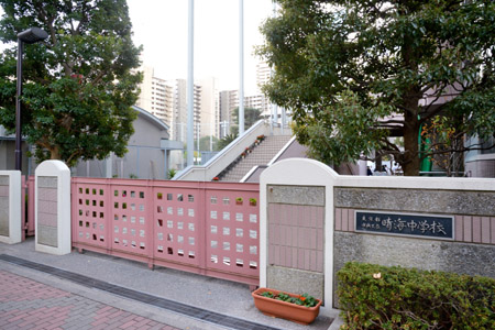 中学校　中央区立晴海中学校（中学校）まで951m
