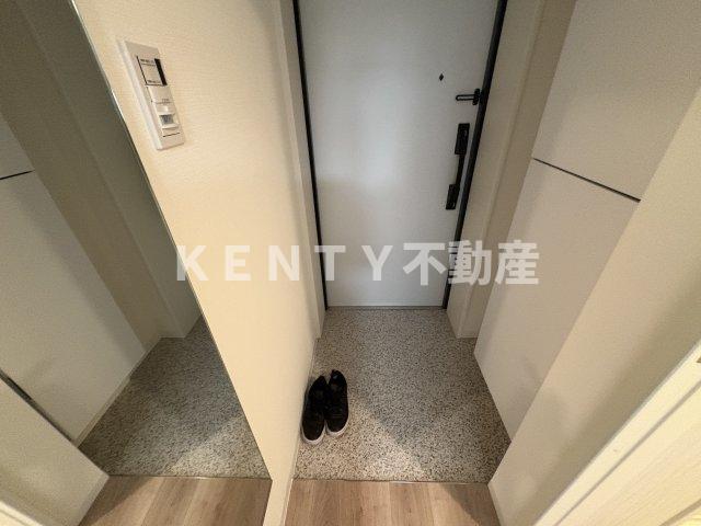 玄関　ゆったりとした玄関です