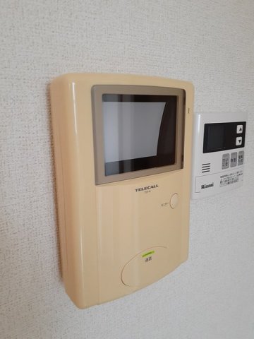 セキュリティ　モニター付きインターホンです