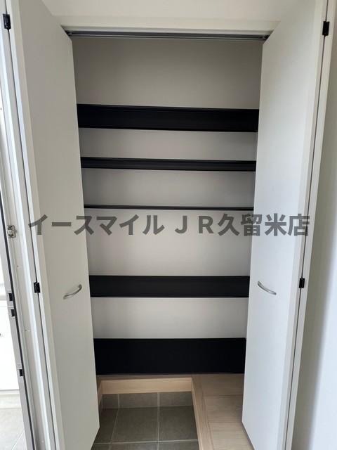 収納　収納のためのスペースです