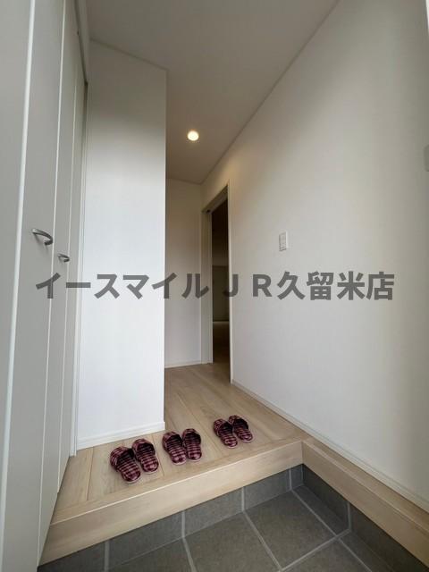 玄関　落ち着いた玄関です
