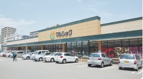スーパー　マルショク東大道店（スーパー）まで314m