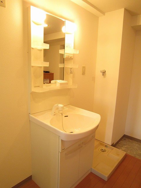 洗面設備　別部屋参考です。