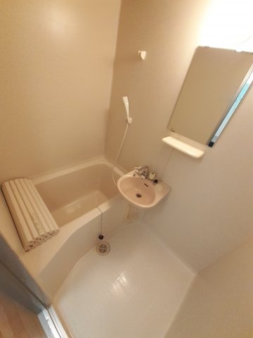 バス・シャワールーム　コンパクトで使いやすいお風呂です