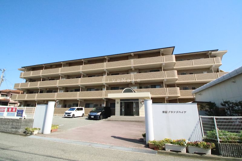 有瀬グランドハイツの外観写真