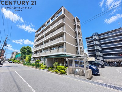 建物外観　オートロック付きで外部からの人の出入りがなく安心です