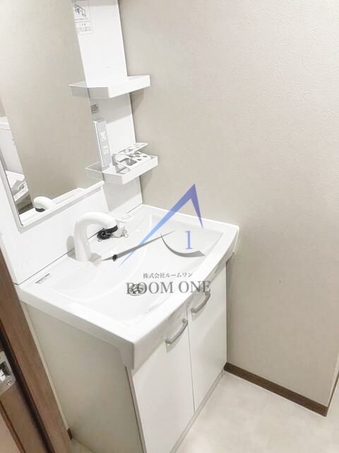 洗面設備　洗面台です。