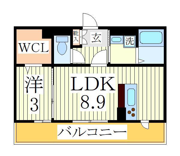 HANABUSAIVの間取り写真