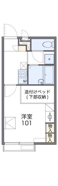 レオパレス栄華西IIIの間取り写真