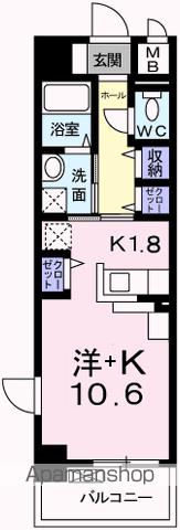 カーサ イーグレットの間取り写真