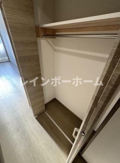 収納　大きなスペースがあり、収納には困りません