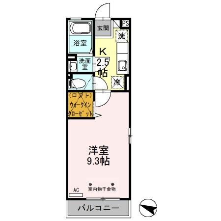 エスペランサの間取り写真