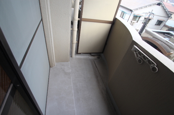 バルコニー　※別部屋の写真です