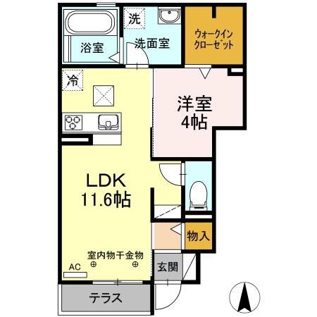 パルテノスの間取り写真