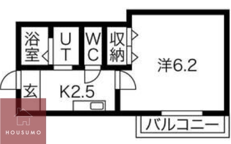 みおつくし都島の間取り写真