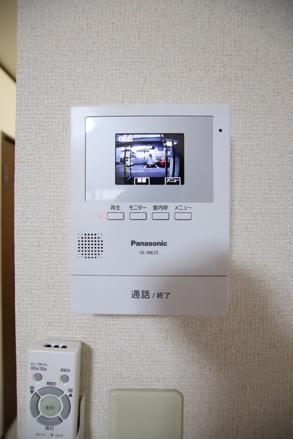 セキュリティ　ＴＶモニター付インターホンで安心♪※別室参考写真