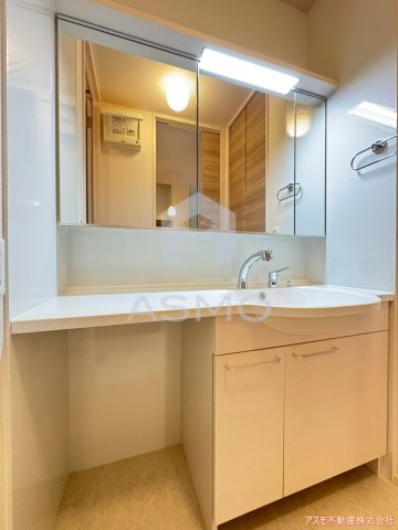 洗面設備　同マンション別部屋　参考写真
