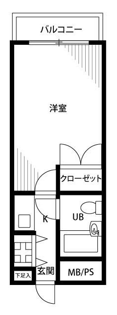プレール方南町の間取り写真