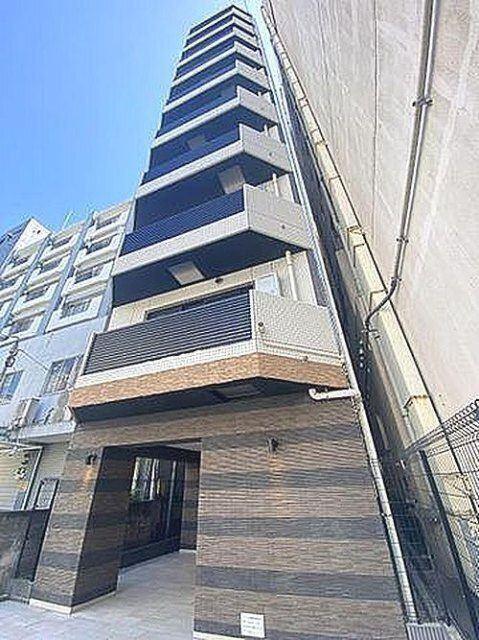 建物外観　外観タイル張りです