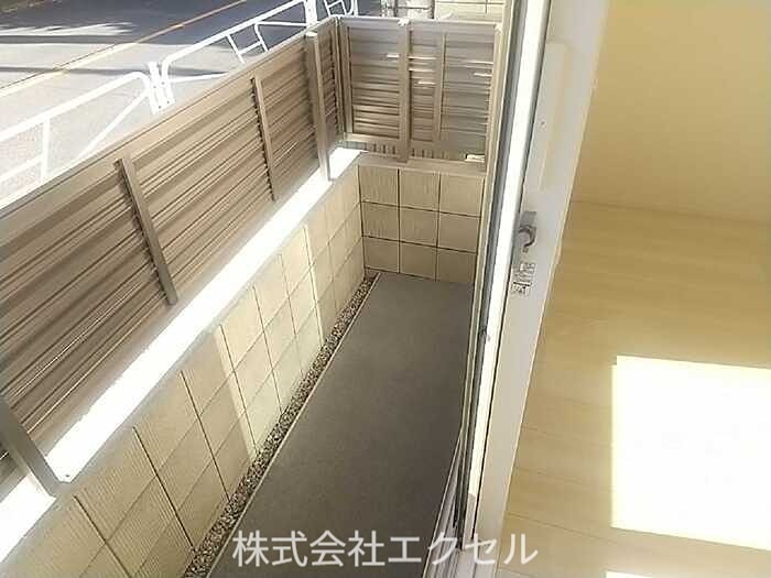 バルコニー　南向きです。