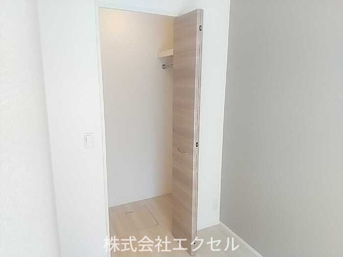 収納　クローゼットです。
