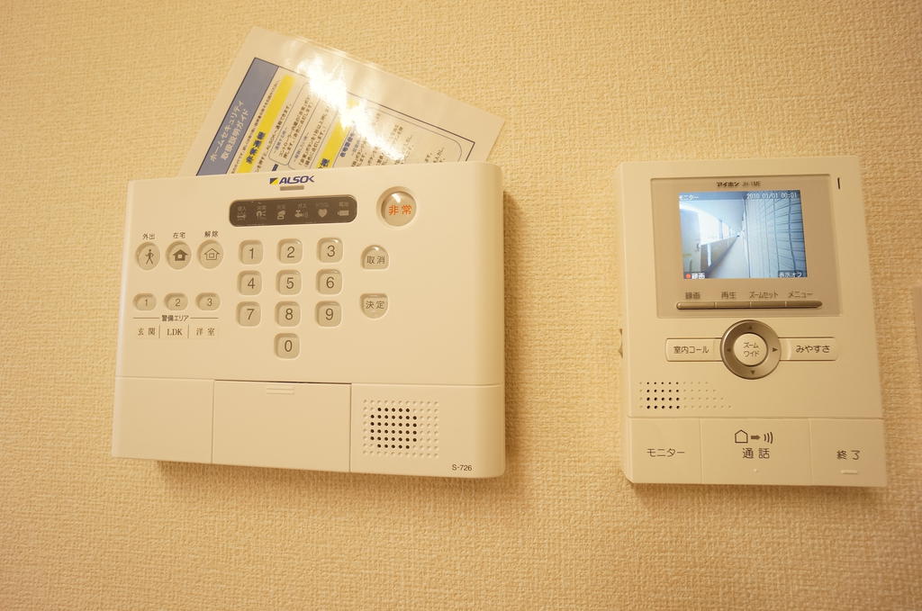 セキュリティ　ALSOK、TVモニターホン