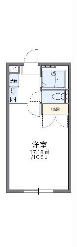 レオパレスゴールド舞の間取り