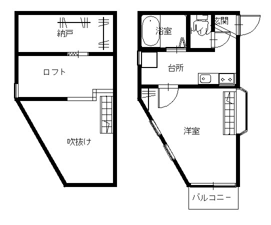 メゾンド江里町の間取り