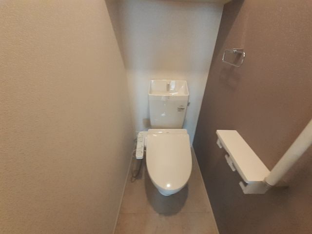 【朝倉市一木のアパートのトイレ】
