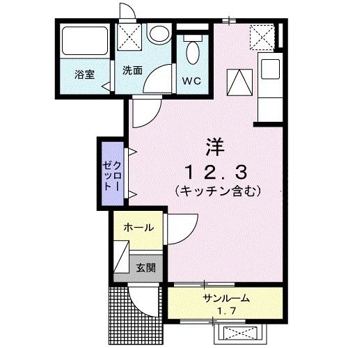 グランＭＩＫＩ手屋の間取り