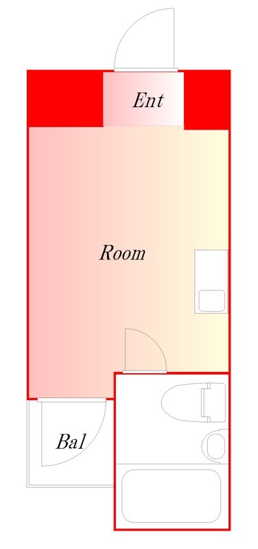 品川区大井のマンションの間取り