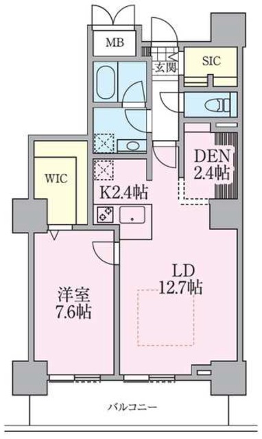 ロイヤルパークスタワー南千住の間取り