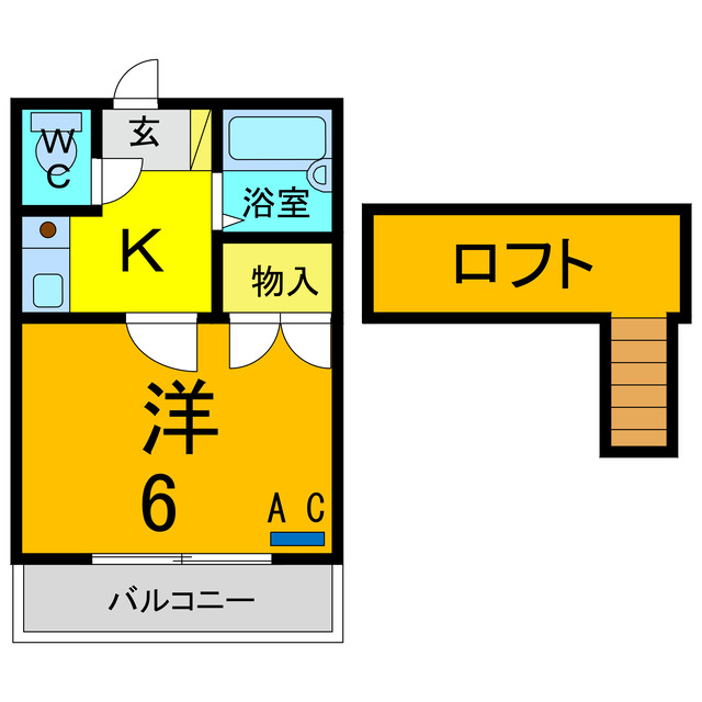 レジデンス森の間取り