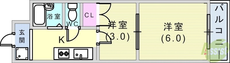 ハイツイフの間取り