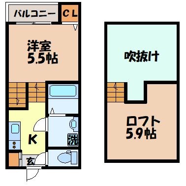 MODERN PALAZZO 平和Liebeの間取り