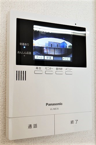 セキュリティ　訪問者を確認できるＴＶモニターホン♪
