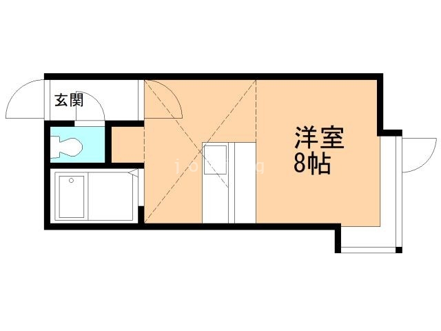 コンフォート清田Ｂの間取り