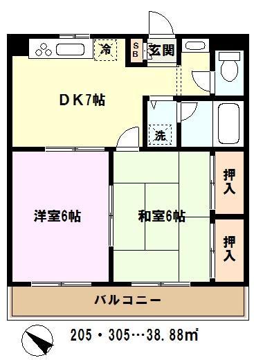 川口市東領家のその他の間取り