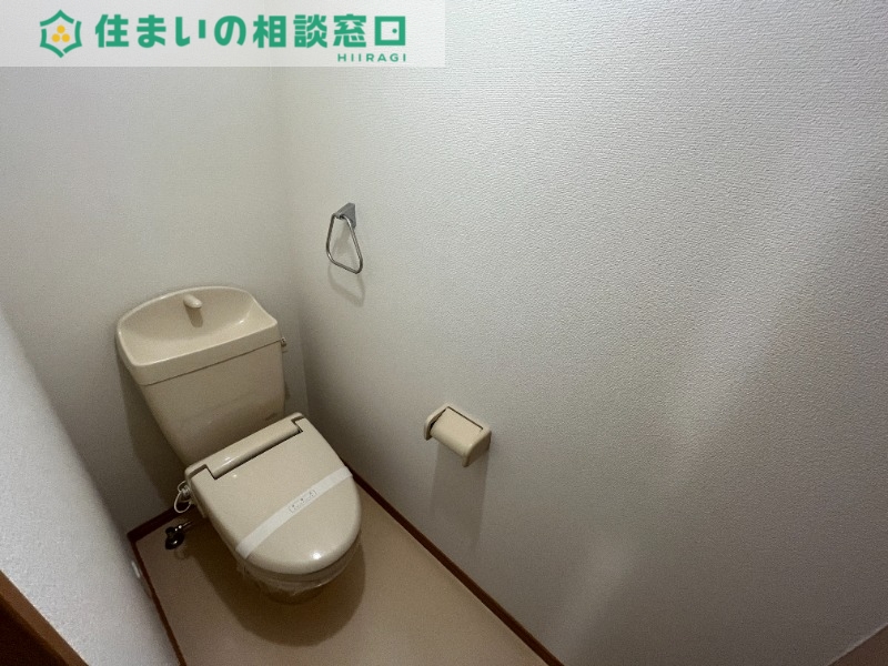 【額田郡幸田町大字大草のアパートのトイレ】