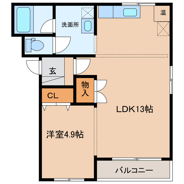 モンテーニュIIの間取り