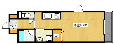 エル・セレーノ石屋川の間取り